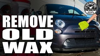 How To Remove Old Car Wax  Chemical Guys Clean Slate [upl. by Gallagher97]