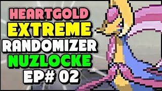 RANDOM EVOLUTIONS ARE INSANE  Pokemon HeartGold EXTREME Randomizer Nuzlocke Episode 2 [upl. by Alael]