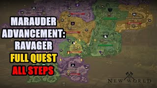 Marauder Advancement Ravager FULL QUEST New World [upl. by Libb69]