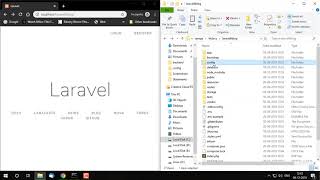 How to run laravel project on localhost windows 10 without use php artisan serve [upl. by Okoyk501]