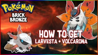 How To Get Larvesta And Volcarona  Pokemon Brick Bronze 104 [upl. by Sadnak]