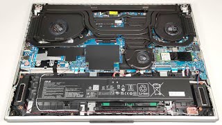 🛠️ How to open ASUS ROG Strix SCAR 18 G834 2024  disassembly and upgrade options [upl. by Suruat760]