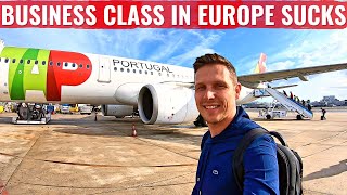 Review TAP Portugals NEW A321neo Business Class [upl. by Septima670]