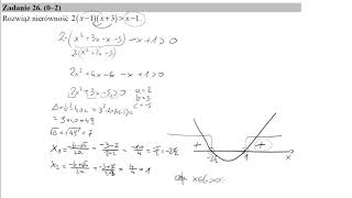 26 Rozwiąż nierówność 2x−1x3x−1 [upl. by Irakab137]