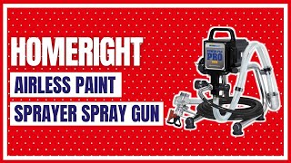 HomeRight Power Flo Pro 2800 C800879 Airless Paint Sprayer Spray Gun [upl. by Casper]