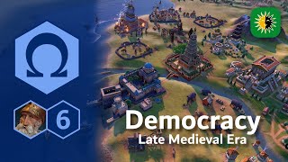 Civ VI Challenge Marathon  Bedrock Of Democracy  6 [upl. by Dahc]