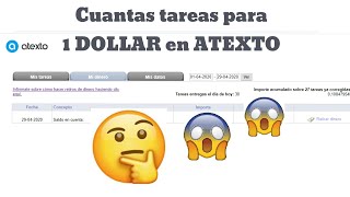 Funciona ATEXTO Cuanto dinero realmente [upl. by Rillings]