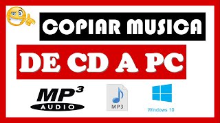 Como COPIAR Música de CD a PC Sin Programas 🔴 [upl. by Inahteb]