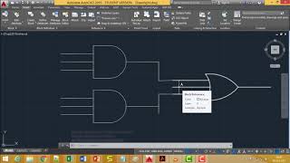 AutoCAD  Block insert and explode [upl. by Aitsirhc456]