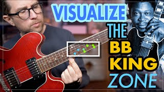 Play like BB King  Learn this BB King zone on the fretboard  Guitar Lesson EP435 [upl. by Adanar]