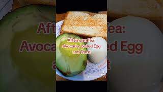 Afternoon Tea Avocado Boiled Egg and Toast [upl. by Cookie]