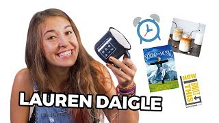 Lauren Daigle Reveals Her Favorite Things Dinner Recipe Movie Song on Her Album and More [upl. by Trawets]