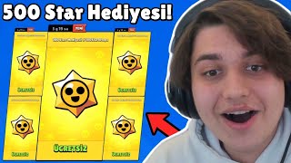 500x STAR HEDİYESİ AÇIYORUM Cezalı 🤑 Brawl Stars Canlı Yayın [upl. by Nylessoj593]