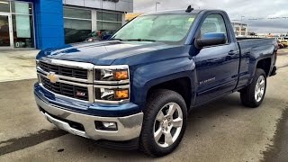 Blue 2015 Chevrolet Silverado Z71 4WD LT REGULAR CAB at Scougall Motors in Fort Macleod AB [upl. by Norag]