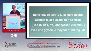 La variabilité glycémique  diagnostic et prise en chargePr Hinde Iraqi [upl. by Hildegaard]