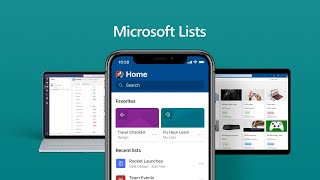 Announcing Microsoft Lists  a new Microsoft 365 app to track information and organize work [upl. by Potter606]