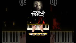 Wiegenlied Brahms  7 Levels [upl. by Ruffi]