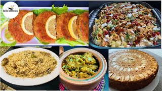 Top 5 Dawat Recipes by QuickFood Corner Traditional Dawat Recipes Simple party dinner [upl. by Eiralc898]