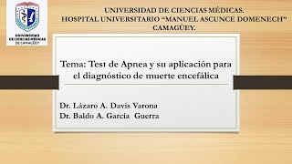 TEST DE APNEA [upl. by Dlareme]