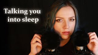 Soft voice to sleep ASMR  Russian accent  mic brushing [upl. by Boonie501]