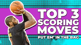 🏀 3 EASY NBA Scoring Moves To Add To Your BAG [upl. by Yrian910]