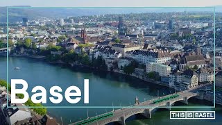 Basel Switzerland 2020  EPIC Drone in 4K [upl. by Annaig]