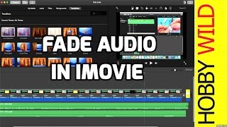 HOW TO FADE AUDIO in iMovie [upl. by Navak]