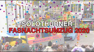 Solothurner FasnachtsUmzug 2020 [upl. by Tterrej]