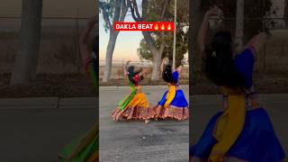 DAKLA Dance Cover  Navratri  Learn Dakla Garba simple steps  HaSi Sisters USA shorts garba [upl. by Karen451]