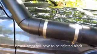 DIY Land Cruiser snorkle 50  EUR35 [upl. by Darin]