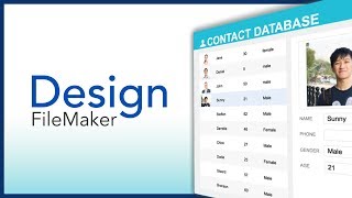 FileMaker Layout Design 01 [upl. by Eyahs]