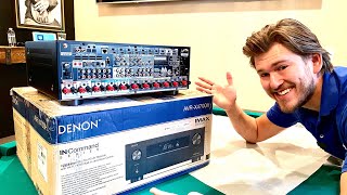 New Denon 4700H 8K AVR Unboxing and Overview [upl. by Gregg525]