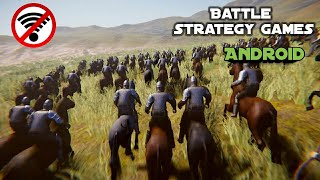 Top 10 OFFLINE Battle Strategy Games Android 2019 HD [upl. by Atinahs658]