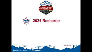 Olympic District August 2023 Recharter Roundtable [upl. by Ayahsey]