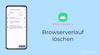 Browserverlauf löschen Android 14 [upl. by Verdha6]