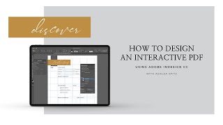 How to create an Adobe InDesign Interactive PDF [upl. by Demetra]