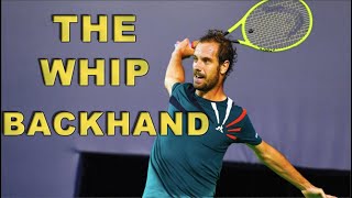 Richard Gasquet ● The Whip Backhand [upl. by Ahsien]