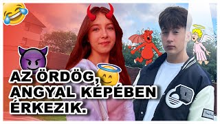 AZ ÖRDÖG ANGYAL KÉPÉBEN ÉRKEZIK [upl. by Yve238]