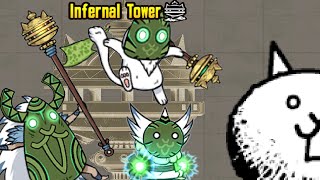 The Battle Cats  All Infernal Tower Floors 150 [upl. by Ashlie3]