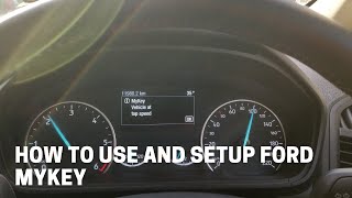 How to setup and Use Ford MyKey in Ford Ecosport  Secret Feature of Ford MyKey [upl. by Oratnek]