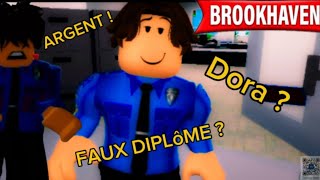 Le pire policier 👮 de tous brokeaven RP 🏡 [upl. by Wyatan]