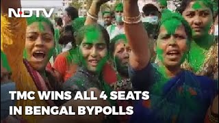 West Bengal Bypolls Trinamool Wins 44 In Bengal Bypolls BJP Loses Deposit In 3 Seats [upl. by Ashwin936]