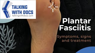 Plantar Fasciitis  Diagnosis And Treatment [upl. by Besnard]