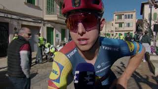 Tim Torn Teutenberg  Interview at the start  Trofeo Ses SalinesFelanitx 2024 [upl. by Sirapal]