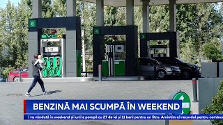 Benzină mai scumpă în weekend [upl. by Agnew]