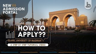 How To Apply   Islamic University Of Madinah  Step By Step Tutorial  Taibah [upl. by Eahcim467]