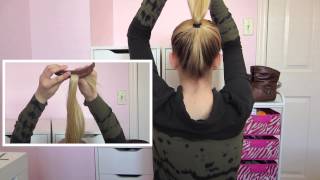 DIY  Easy BUN for THIN Hair [upl. by Hellah]