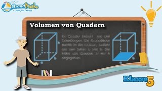 Raumdiagonale im Quader berechnen  Satz des Pythagoras  Lehrerschmidt [upl. by Essirahs257]