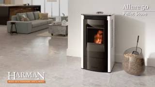 Harman® Allure50 Pellet Stove Video [upl. by Philis]