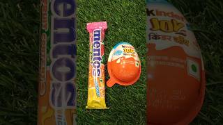 Kinder Joy box Mentos chocolate [upl. by Ellerrehs]